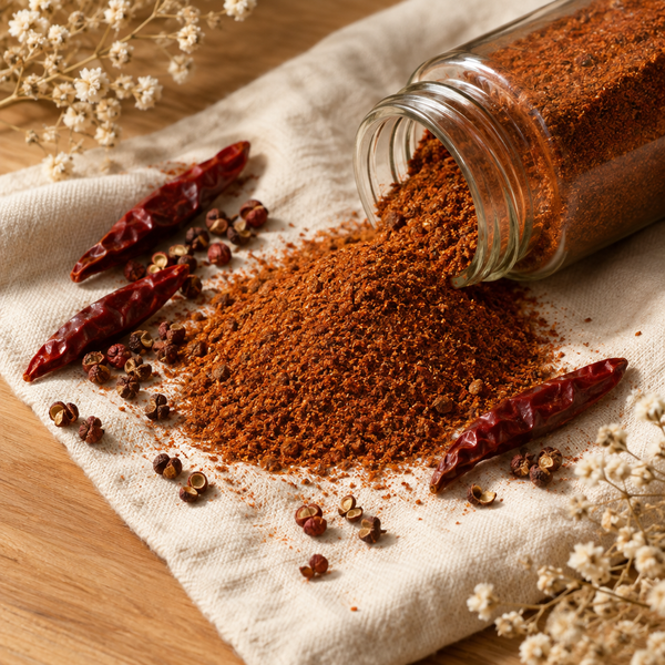 Szechuan Mala Snack Seasoning styled product image